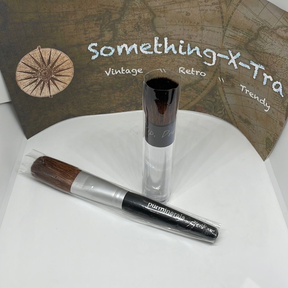 #33 Pur Minerals MakeUp Brushes - Powder & Dip, Draw & Dust